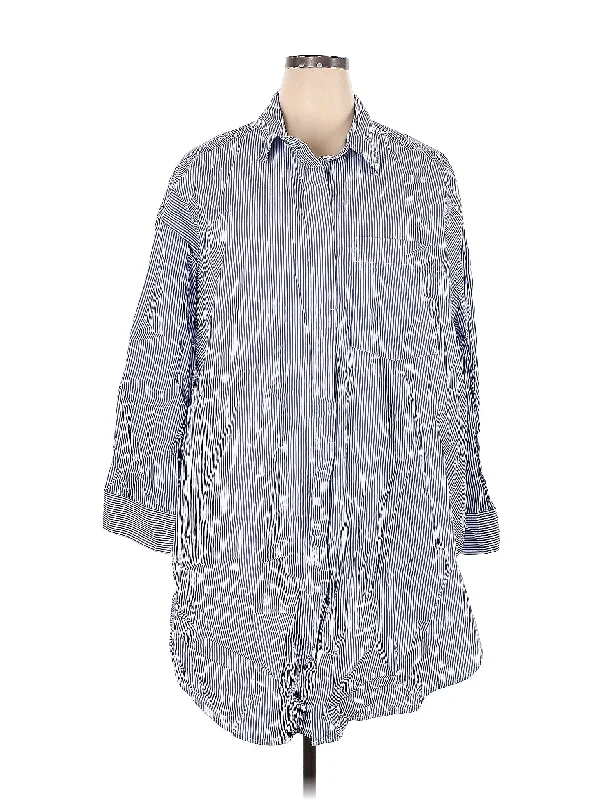 3/4 Sleeve Button Down Shirt