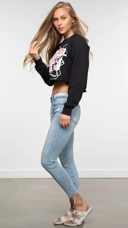 Cropped MTV Sweatshirt