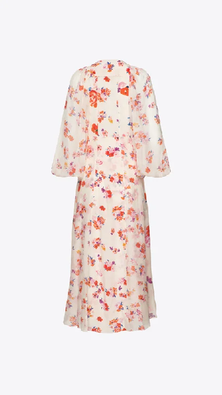 Floral Freedom Dress - Creme Rose Mix