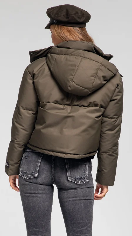 Zermatt Puffer Coat - Moss