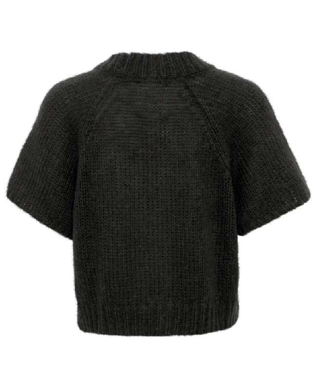 Part Two Diamina Black Cardigan