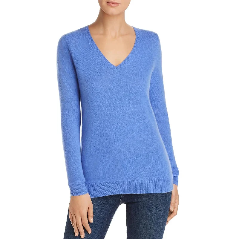 Private Label Womens Sutton Cashmere V Neck Sweater