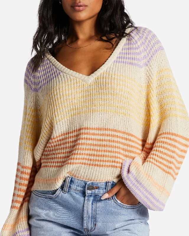 Under The Sun Sweater - Light Melon