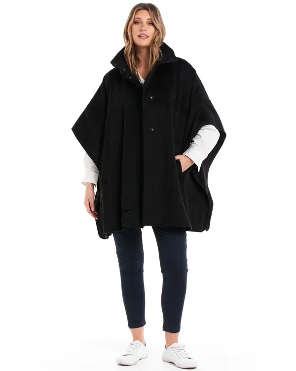 BETTY BASICS - Chatham cape coat! 8-18