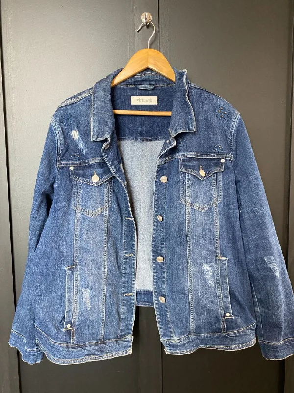 Blue Virtuelle Denim Jacket, 20