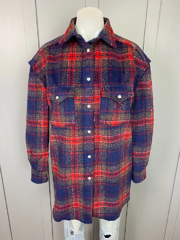 BNWT Navy Check Remain Jackets, 8