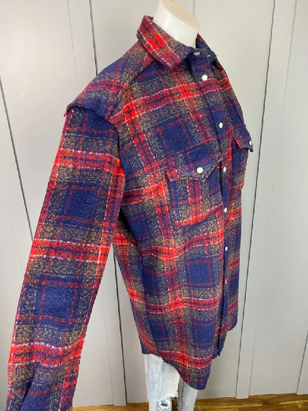 BNWT Navy Check Remain Jackets, 8