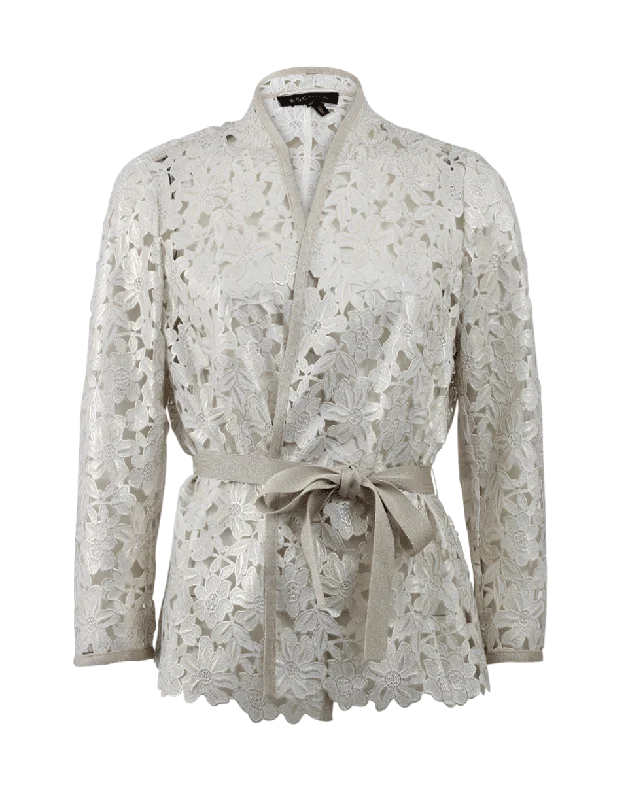 Brit Floral Lace Jacket