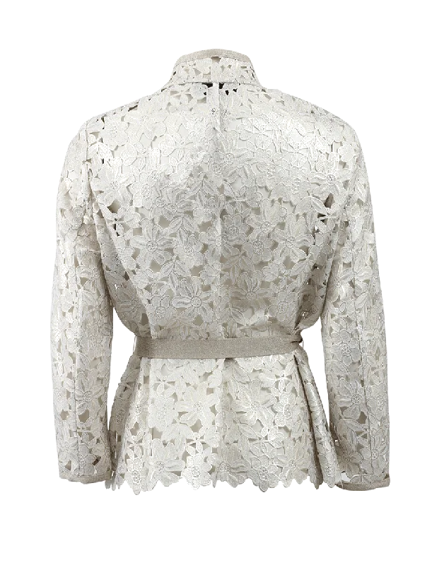 Brit Floral Lace Jacket