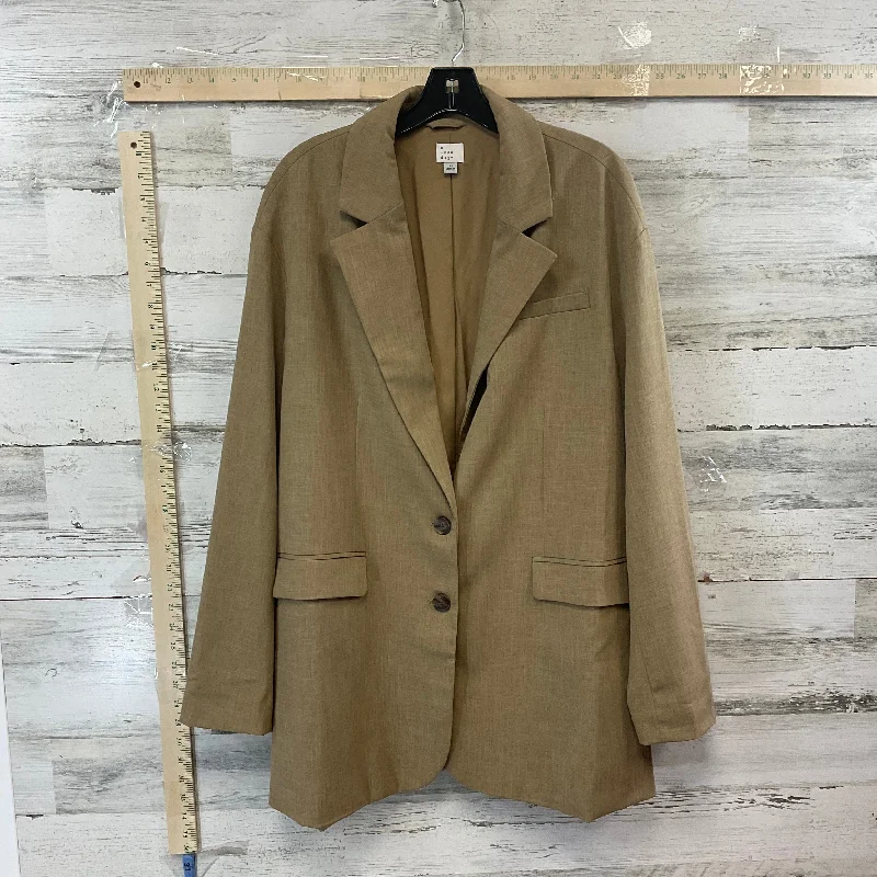 Brown Blazer A New Day, Size Xl