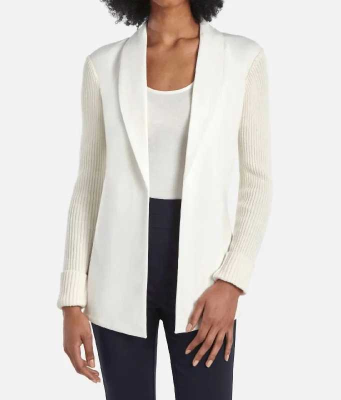 Columbia Jacket In Ivory