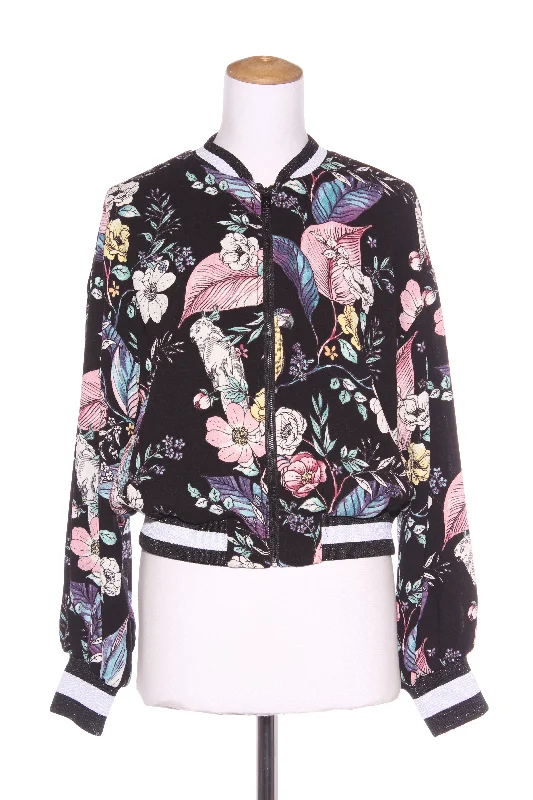 COTTON ON - Floral + Cockatoo print bomber jacket! 12