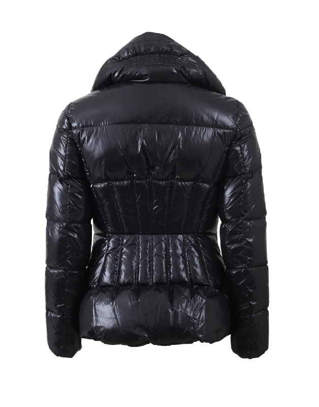 Lacquer Nylon Zip Jacket