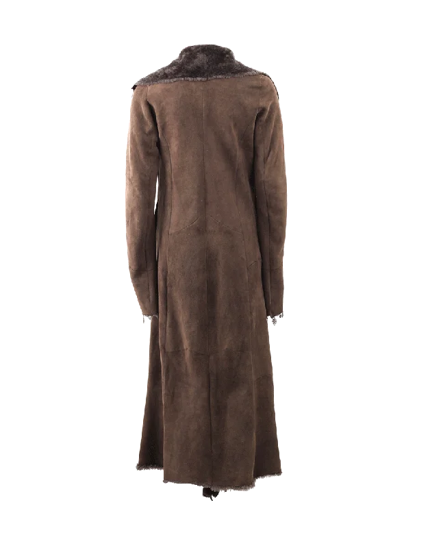 Long Suede Coat