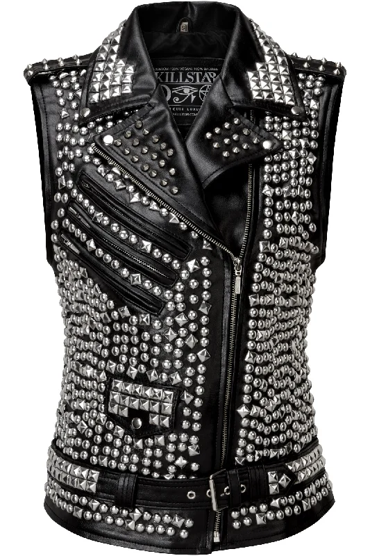 Overload II Leather Vest [FAUX LEATHER]