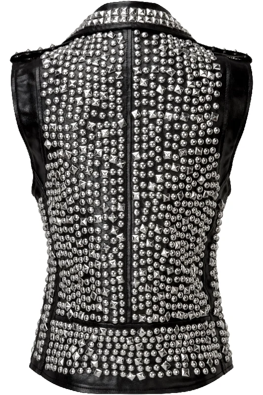 Overload II Leather Vest [FAUX LEATHER]