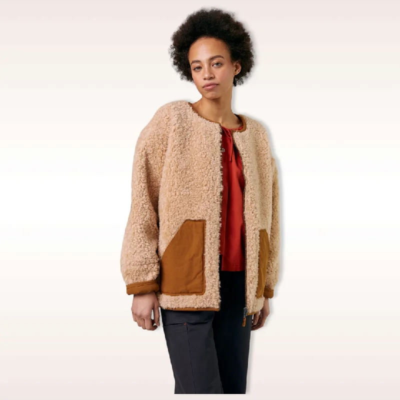 Sideline Arc Coat Natural