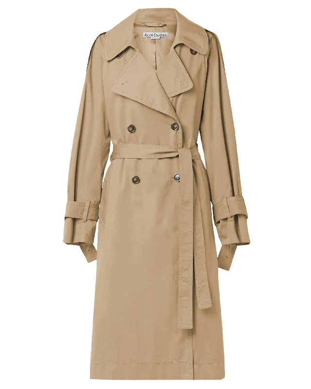 Double Breasted Trench Coat