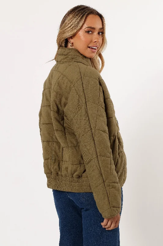 Sutton Jacket - Light Olive