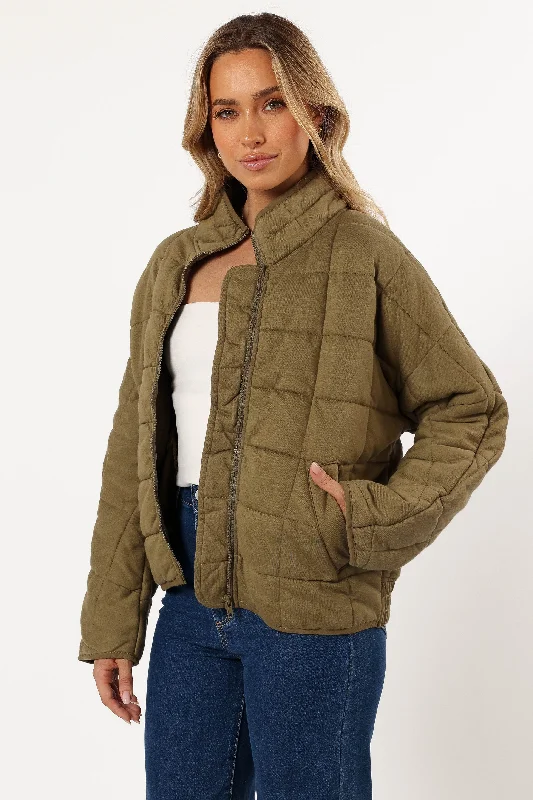 Sutton Jacket - Light Olive