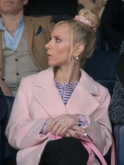 Ted Lasso Season 3 Juno Temple Pink Coat