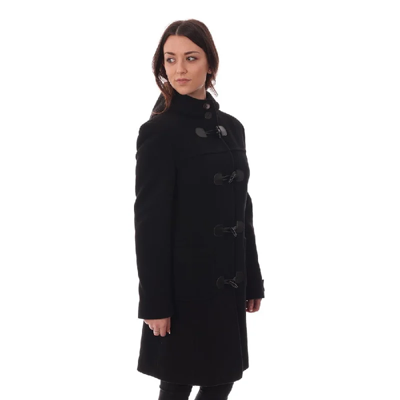 Women's Duffle Coat in Black