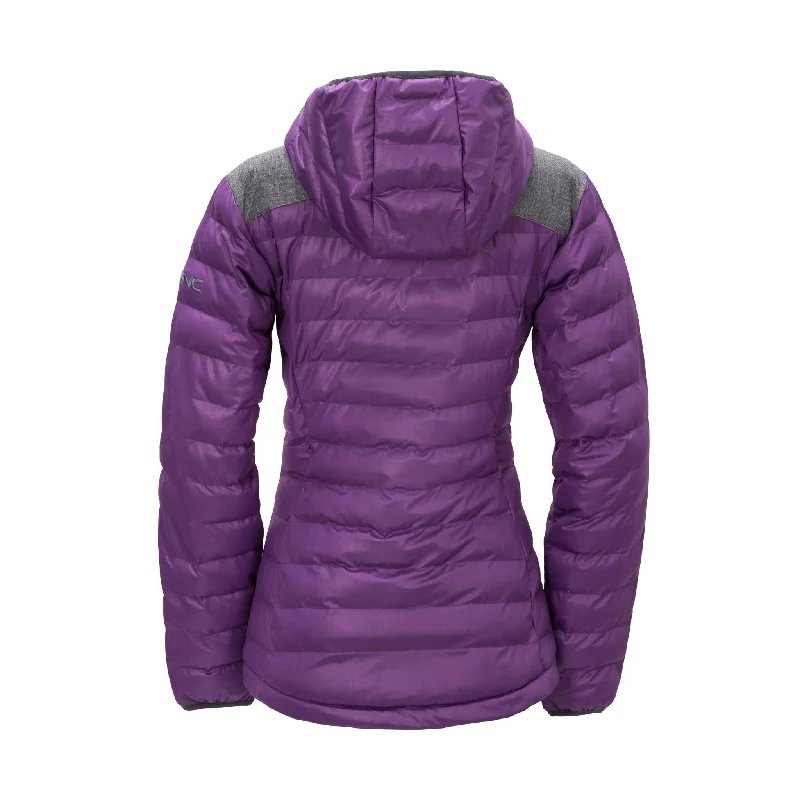 Women's Stretch Puffy Jacket - Purple Heart