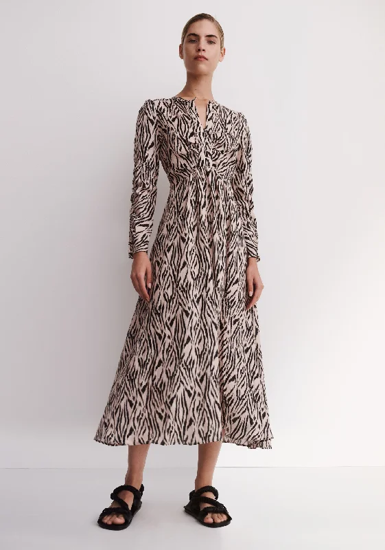 Everley Linen Midi Dress_Print