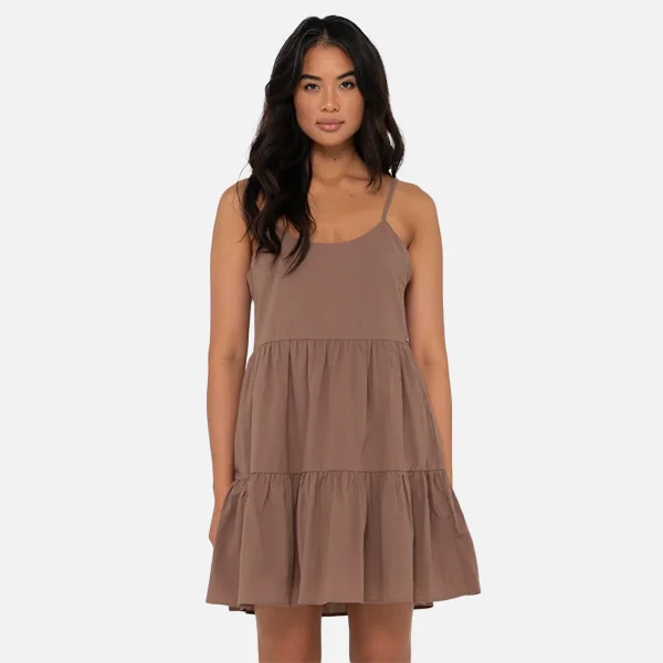 Rusty Heather Slip Dress - Cappuccino