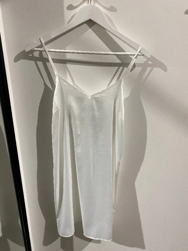 Satin Slip - White