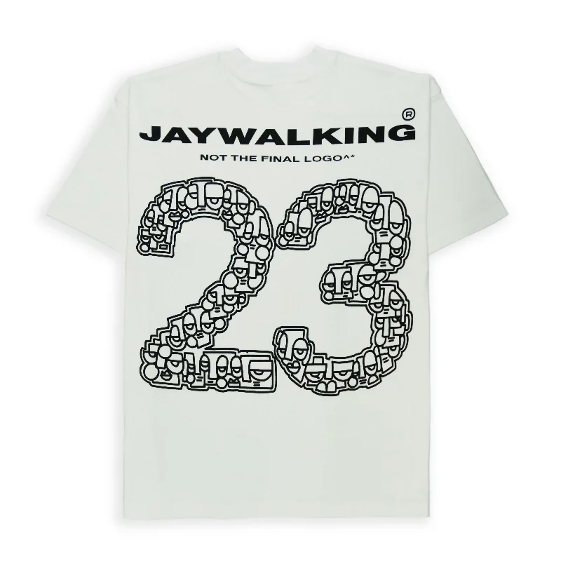 23 ART FACES T-SHIRT IN WHITE [UNISEX]