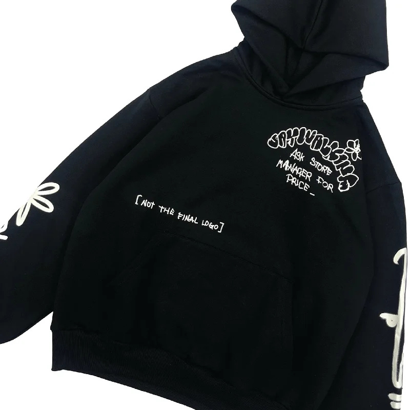 ART FACE 6.0 HOODIE IN BLACK [UNISEX]