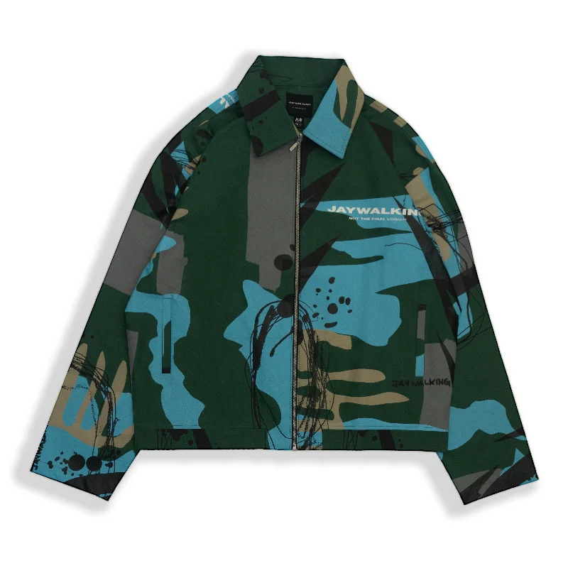 CAMO JACKET IN GREEN LTD. ED.