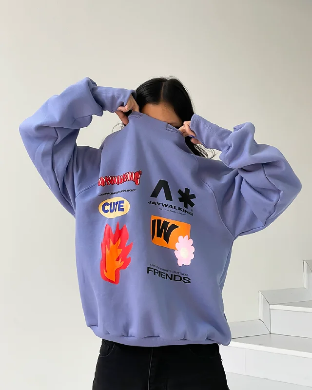 STICKERS SWEATSHIRT [UNISEX]