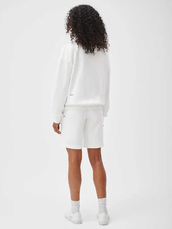 365 Midweight Long Shorts—off-white