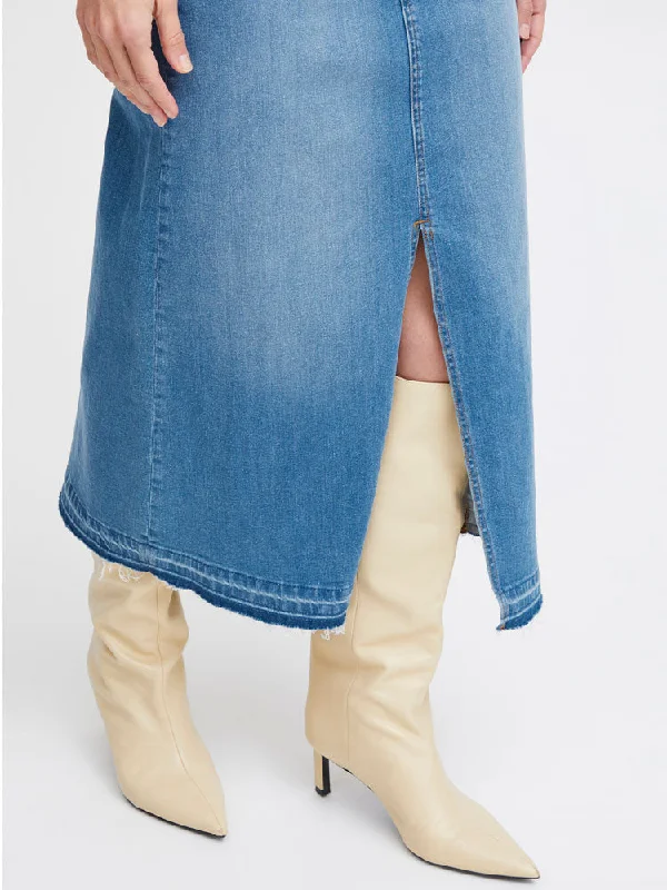 B Young ByKomma Skirt Light Blue Denim