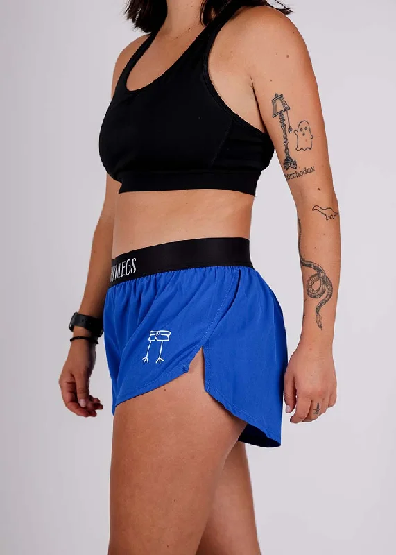 Women's Royal Blue 1.5"" Split Shorts