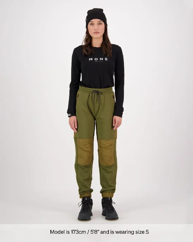 Decade Merino Fleece Pants - Forest Floor