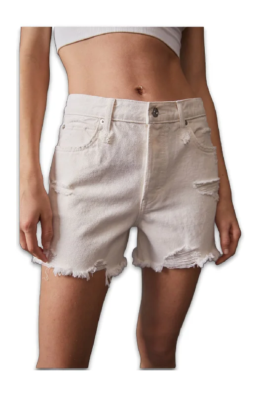 Free People Makai Cut Offs In Bright White