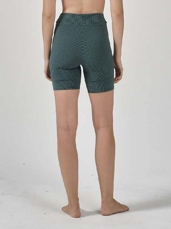 Paradise Code Long Leg Bike Short - Mallard Green