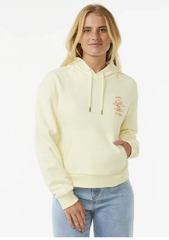 RIPCURL Search Icon Relaxed hooded Fleece