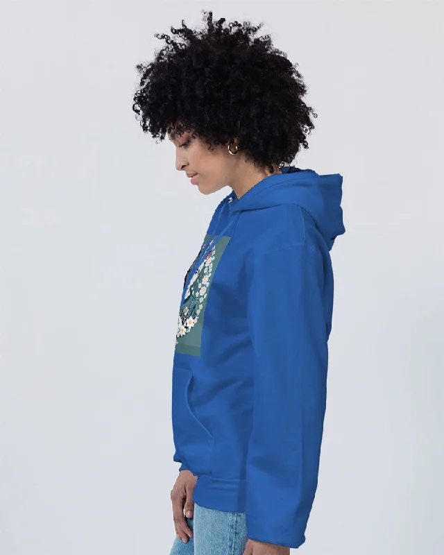 Silverfox flower Unisex Hoodie | Champion