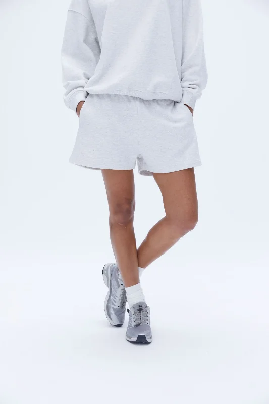 Sweat Shorts - Light Grey Melange