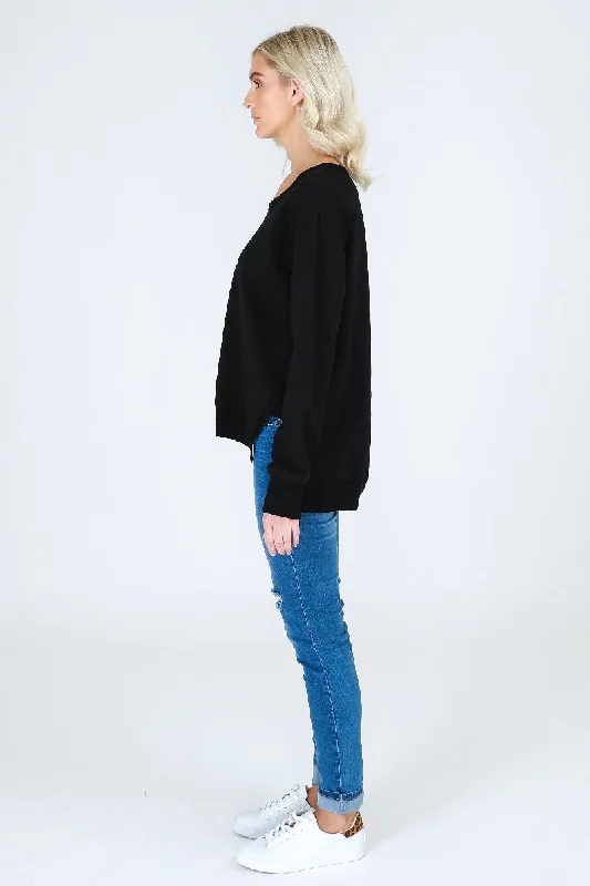 3rd Story - Ulverstone Sweater - Black