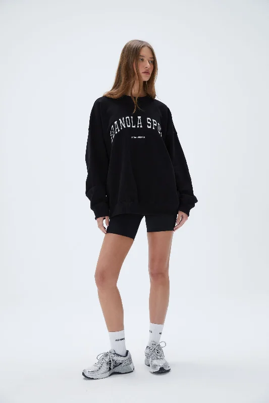 AS Oversized Sweatshirt - Black