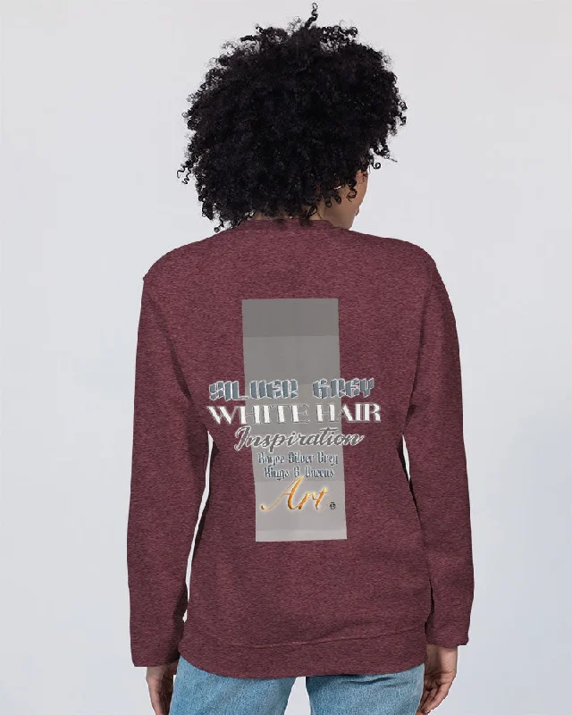 Beautiful white woman my time to shine Unisex Sweatshirt | Champion