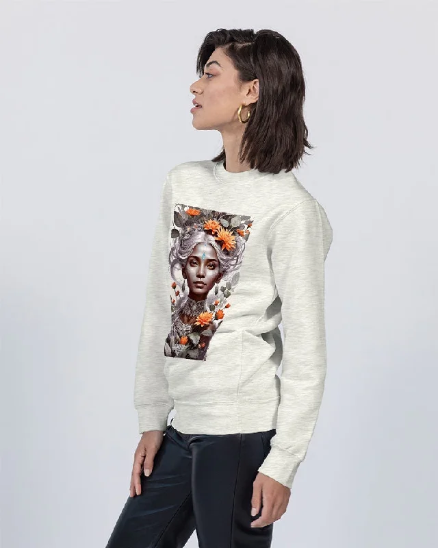 Blossom Indian Grey sister Unisex Premium Crewneck Sweatshirt | Lane Seven