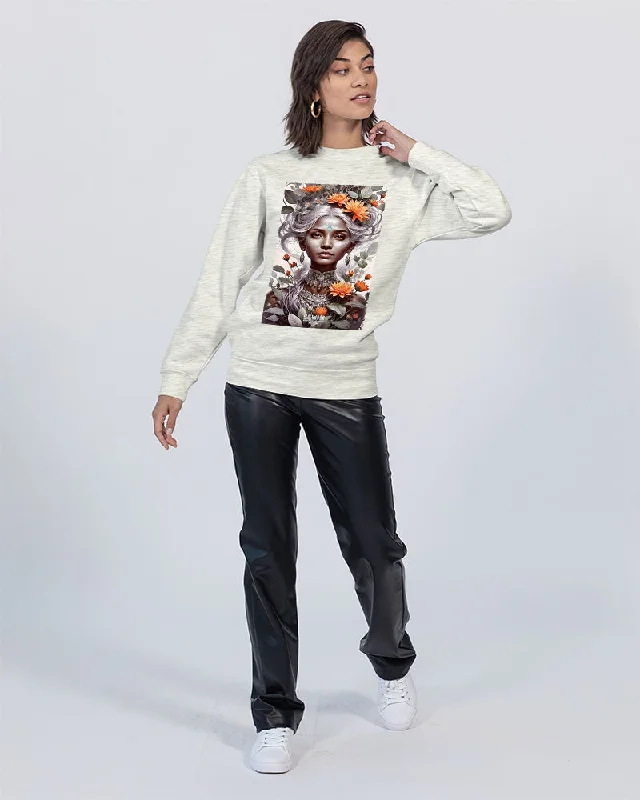 Blossom Indian Grey sister Unisex Premium Crewneck Sweatshirt | Lane Seven