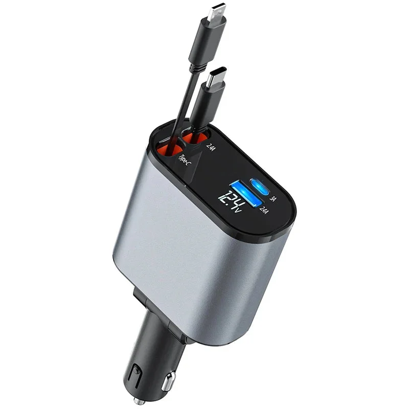 Car Fast Charger For IPhone Samsung