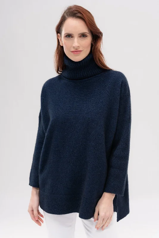 MerinoMink Audra Cape Sweater